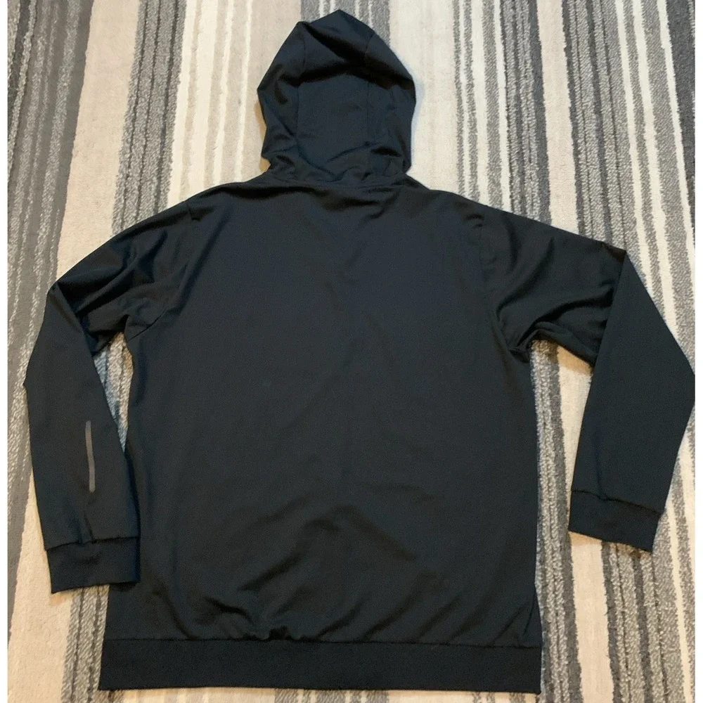Oakley Jacket‎ Mens Extra Large Black Hooded Full Zip Performance Fit Hydrolix